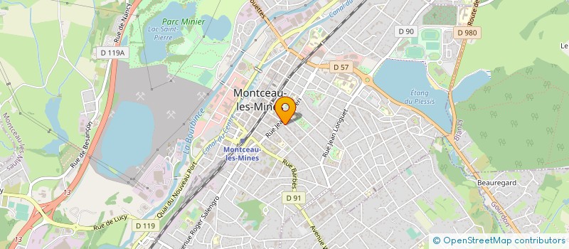 localisation de l'entreprise TAXIS JANNET à MONTCEAU-LES-MINES