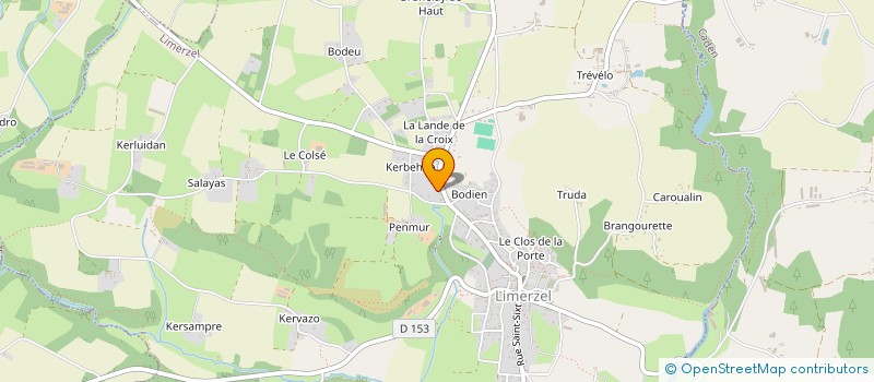 localisation de l'entreprise TAXIS KAD & LIZ  LIMERZEL