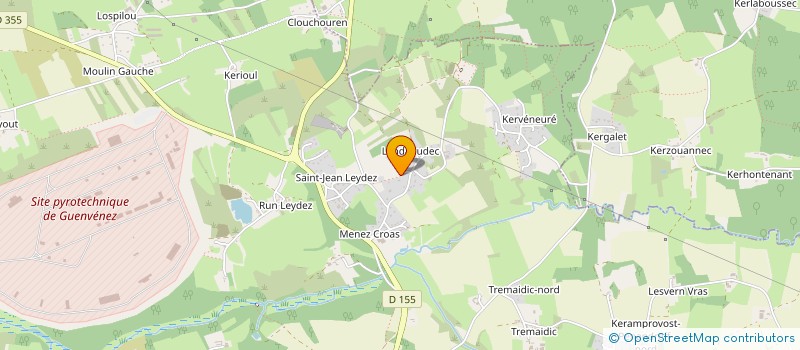 localisation de l'entreprise TAXIS KRAON  CROZON