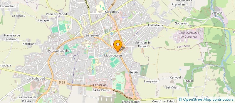localisation de l'entreprise TAXIS LE ROY à PLOUDANIEL