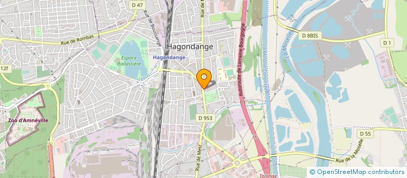 localisation de l'entreprise TAXIS LEHMANN CHRISTOPHE  TALANGE