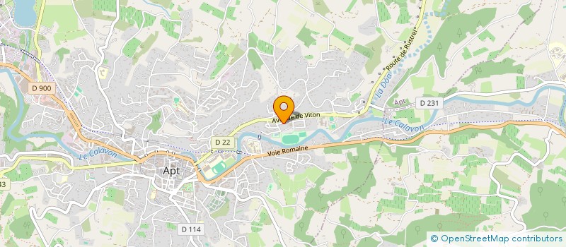 localisation de l'entreprise TAXIS LUMIERE D'AZUR  APT