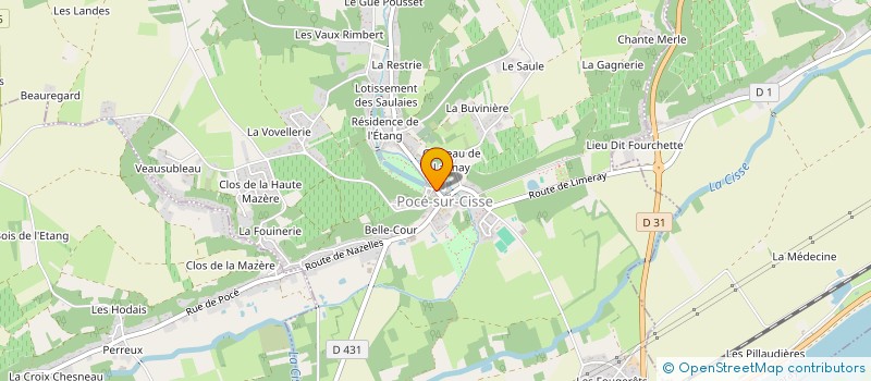 localisation de l'entreprise TAXIS MAGOG  POCE-SUR-CISSE