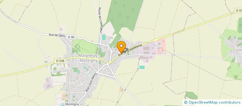 localisation de l'entreprise TAXIS MAIGNELAY  MAIGNELAY-MONTIGNY