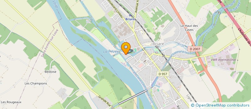 localisation de l'entreprise TAXIS MARIO  GIEN