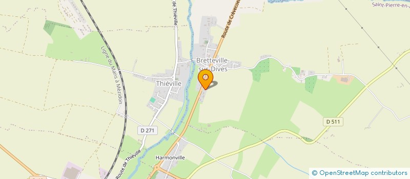 localisation de l'entreprise TAXIS MARTEL  SAINT-PIERRE-EN-AUGE