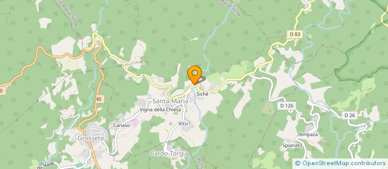 localisation de l'entreprise TAXIS MEDICALISE DU TARAVO  PERI