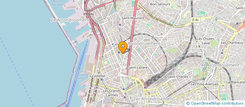localisation de l'entreprise TAXIS MEDITERRANEE SERVICE à MARSEILLE