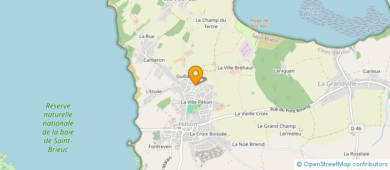 localisation de l'entreprise TAXIS MICHEL à YFFINIAC