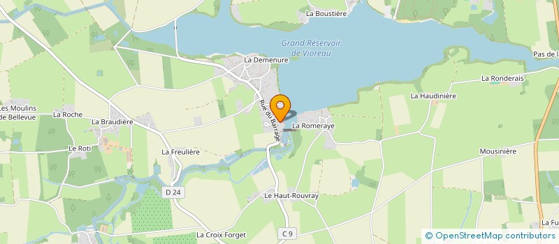 localisation de l'entreprise TAXIS NANTES NORD à JOUE-SUR-ERDRE