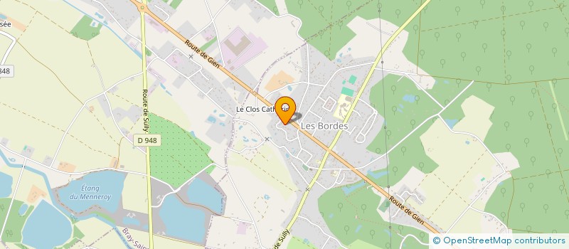 localisation de l'entreprise TAXIS NOTTIN ASSOCIES à LES BORDES