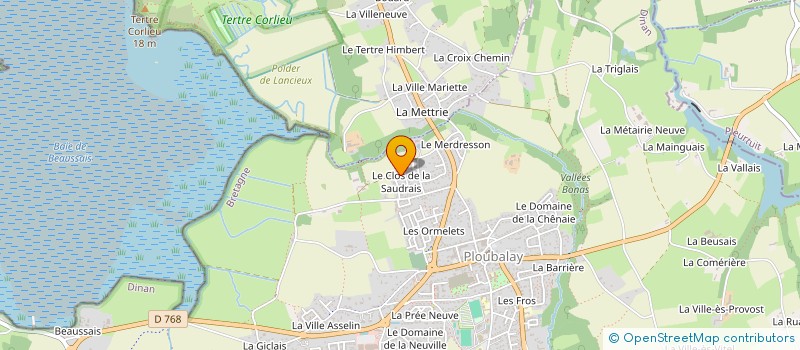 localisation de l'entreprise TAXIS PAPILLON  SAINT-CAST-LE-GUILDO