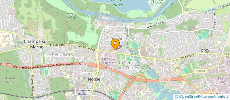 localisation de l'entreprise TAXIS PARIS-BERCY  LIMEIL-BREVANNES