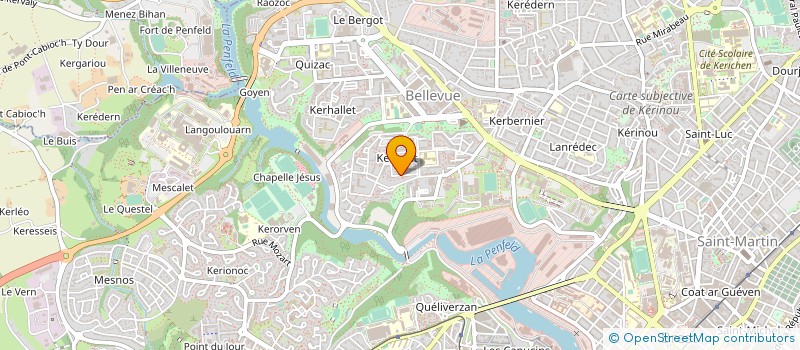 localisation de l'entreprise TAXIS PLOUGUIN à BREST