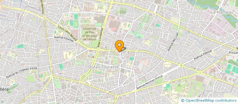 localisation de l'entreprise TAXIS POUR VOUS à PAU