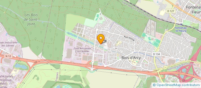 localisation de l'entreprise TAXIS PRO OUEST  BOIS-D'ARCY