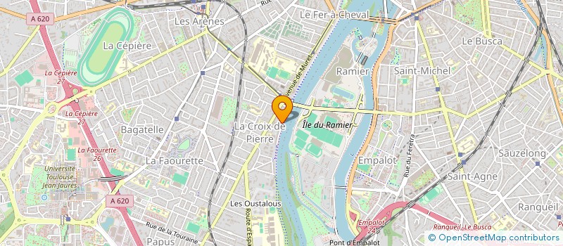 localisation de l'entreprise TAXIS RADIO TOULOUSAINS à TOULOUSE