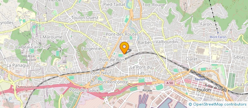 localisation de l'entreprise TAXIS REGION TOULONNAISE à TOULON