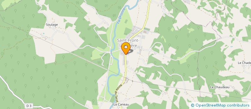 localisation de l'entreprise TAXIS REUNIS DU PERIGORD à SAINT-FRONT-LA-RIVIERE