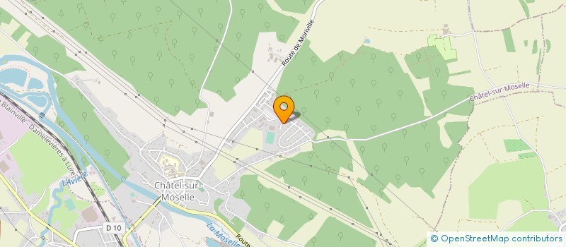 localisation de l'entreprise TAXIS SB LACHAMBRE  CHATEL-SUR-MOSELLE