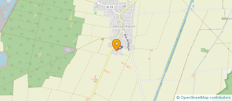 localisation de l'entreprise TAXIS TRANSPORTS HEITZLER à NEUF-BRISACH