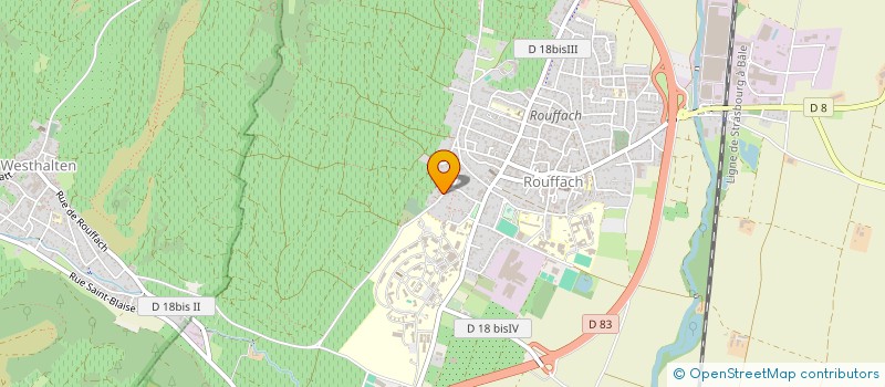 localisation de l'entreprise TAXIS TUGLER à ROUFFACH