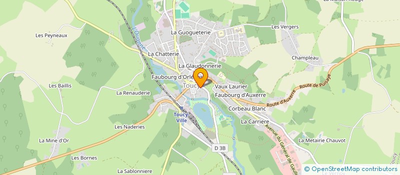 localisation de l'entreprise TAXIS URGENCES SANTE ASSISTANCE à CHARNY OREE DE PUISAYE