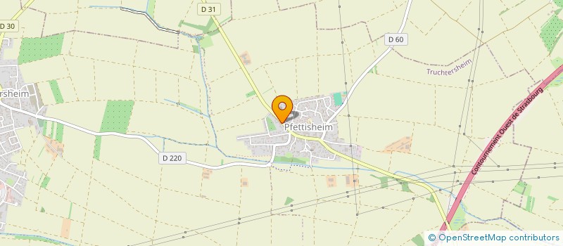 localisation de l'entreprise TAXIS VERTS à DINGSHEIM