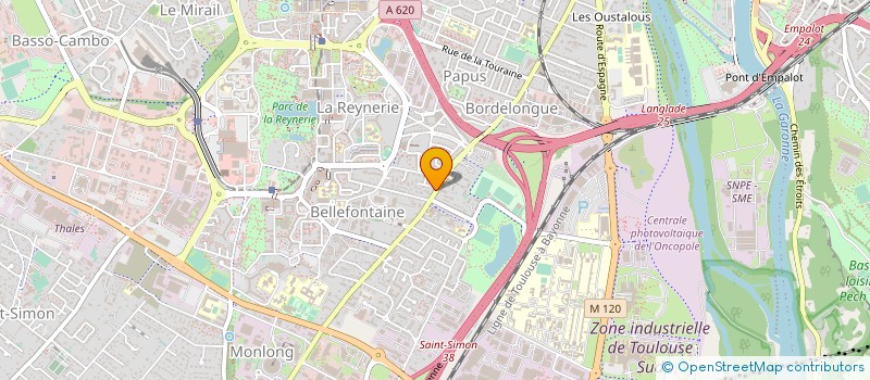 localisation de l'entreprise TAXIS VIVANCOS ERIC  PUJAUDRAN