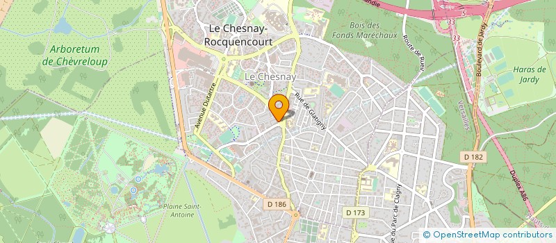 localisation de l'entreprise TAXIS-VTC-AEROPORTS 78  LE CHESNAY-ROCQUENCOURT