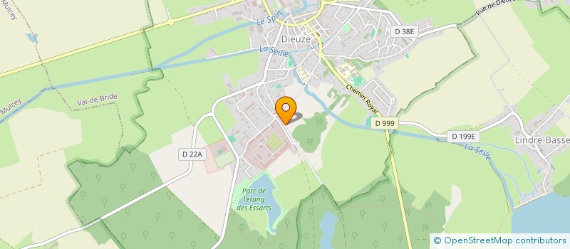 localisation de l'entreprise TAXISAULNOIS  DIEUZE