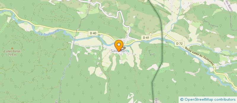 localisation de l'entreprise TAXISEBAO  SAVOILLAN