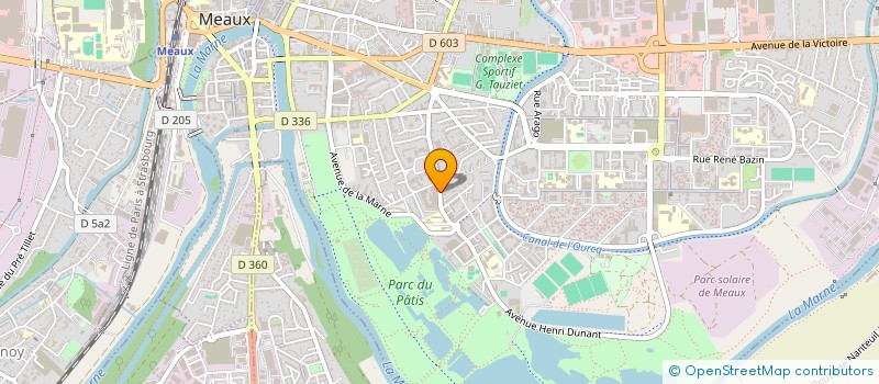 localisation de l'entreprise TAXISLIDE à MEAUX