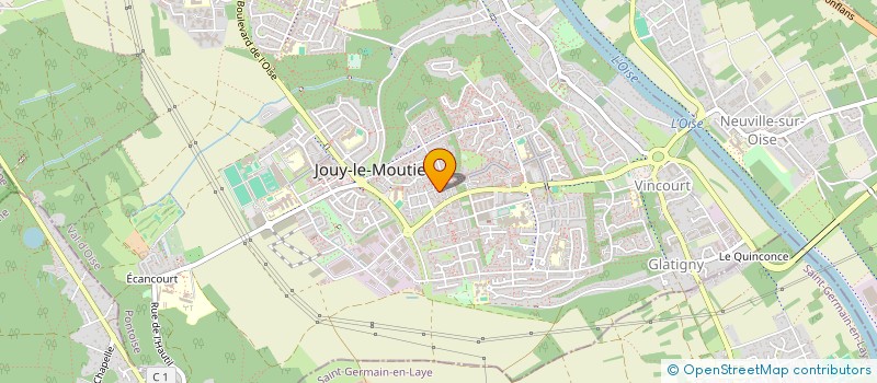 localisation de l'entreprise TAXISNAP  JOUY-LE-MOUTIER