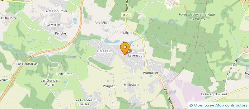 localisation de l'entreprise TAXISUR  VERNEUIL-SUR-VIENNE