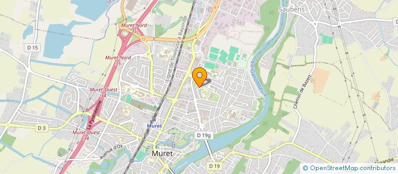 localisation de l'entreprise TAXIWISS  MURET