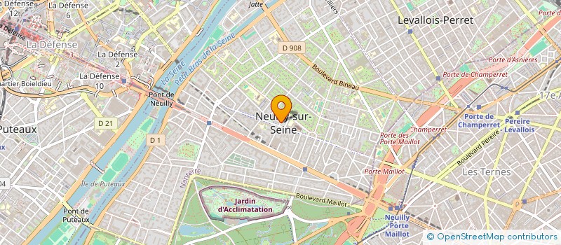 localisation de l'entreprise TAXMAN CHRISTOPHE DE LA MARDIERE à NEUILLY-SUR-SEINE