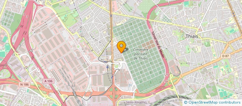 localisation de l'entreprise TAXOPIA  THIAIS