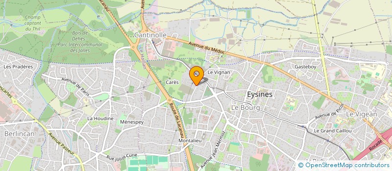 localisation de l'entreprise TAXY SL 33 à EYSINES
