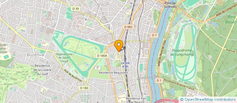 localisation de l'entreprise TAY INVEST à SAINT-CLOUD