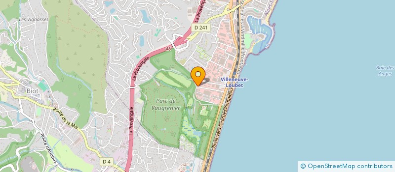 localisation de l'entreprise TAY SON VO DAO RIVIERA  VILLENEUVE-LOUBET