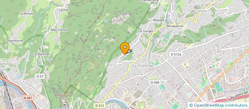 localisation de l'entreprise TAYA  LA TRONCHE