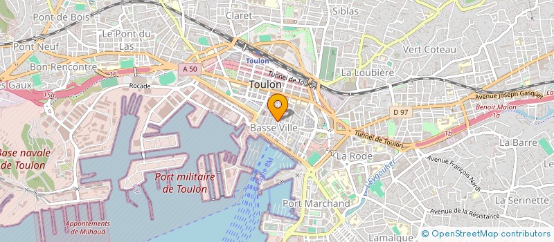 localisation de l'entreprise TAYA  TOULON