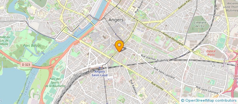 localisation de l'entreprise TAYFAN à ANGERS