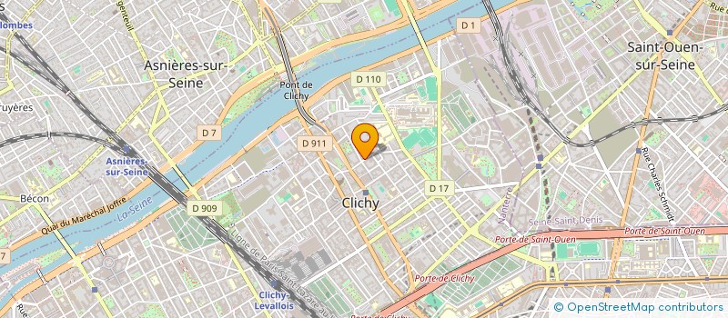 localisation de l'entreprise TAYHOME à CLICHY