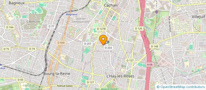 localisation de l'entreprise TAYKA  CACHAN