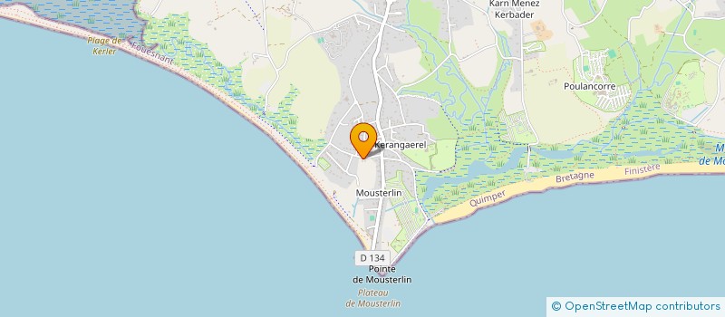 localisation de l'entreprise TAYLE  FOUESNANT