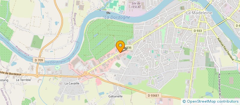 localisation de l'entreprise TAYLESS à BERGERAC