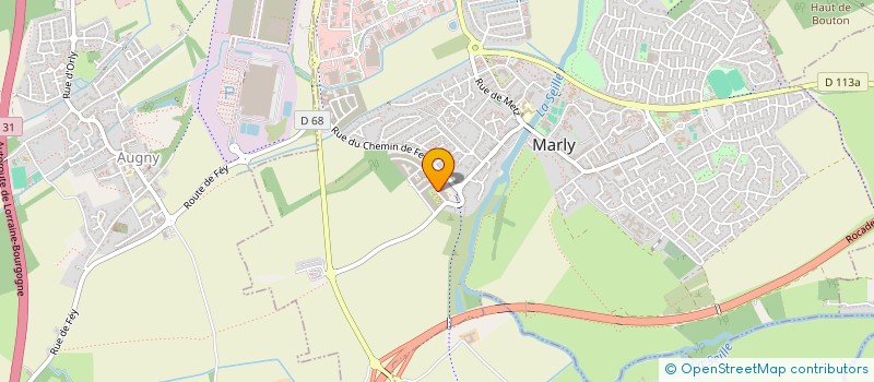 localisation de l'entreprise TAYLOR à MARLY
