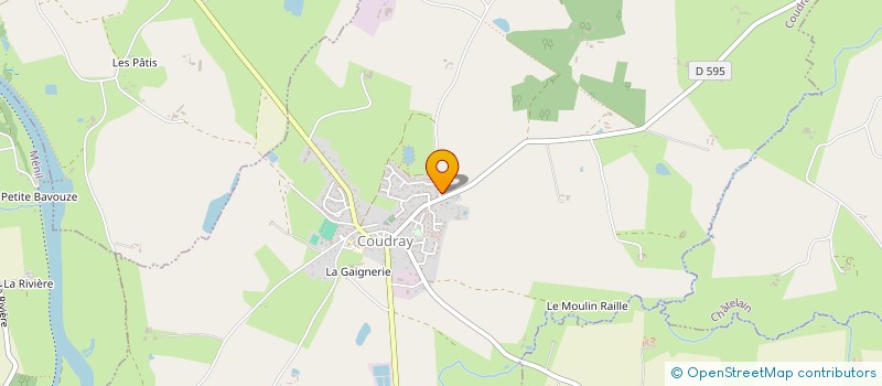 localisation de l'entreprise TAYLOR PACK & B-I-O  COUDRAY